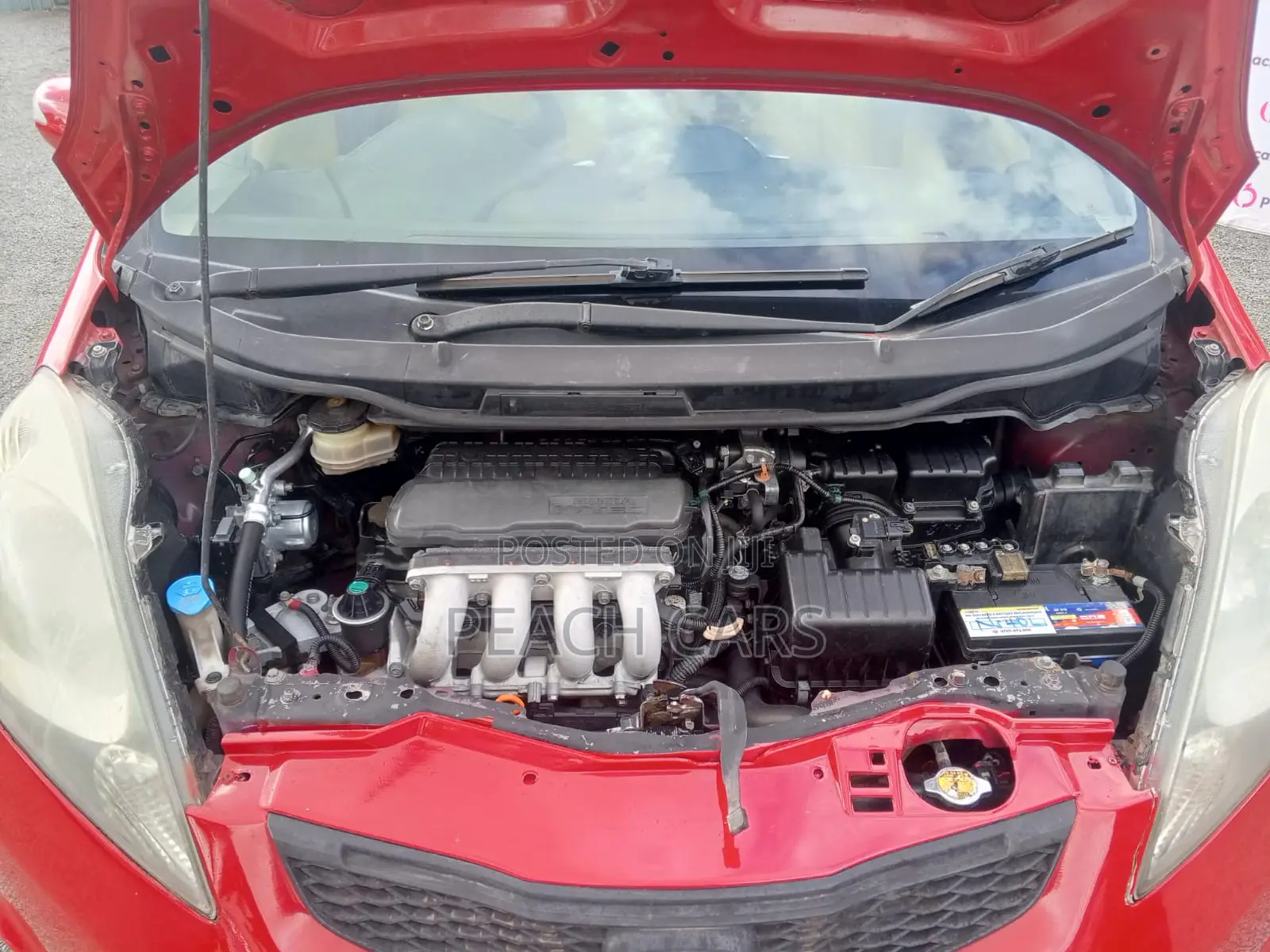 Honda Fit 2010 Red