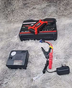 Emergency Roadside Battery Jump Starter With Carry Case