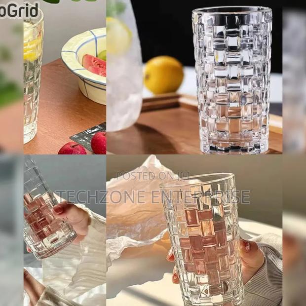 *6 Pieces Quality Water/ Juice Glass