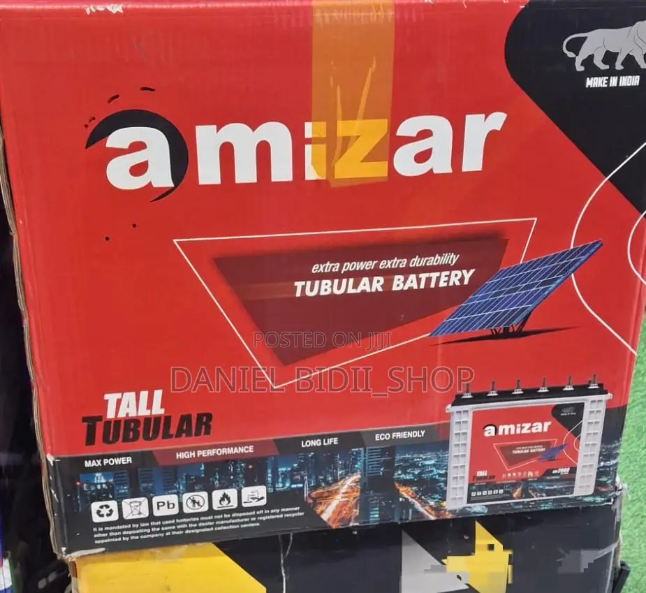 Amizar Tall Tubular Gel Battery 12v 200ah