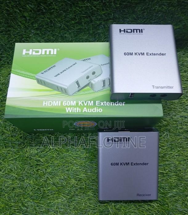 Hdmi 60 Meters KVM Extendertransmitter (Tx) Receiver (Rx)