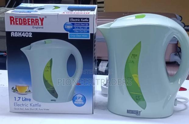.Redberry 1.7 LTRS Electric Kettle Available
