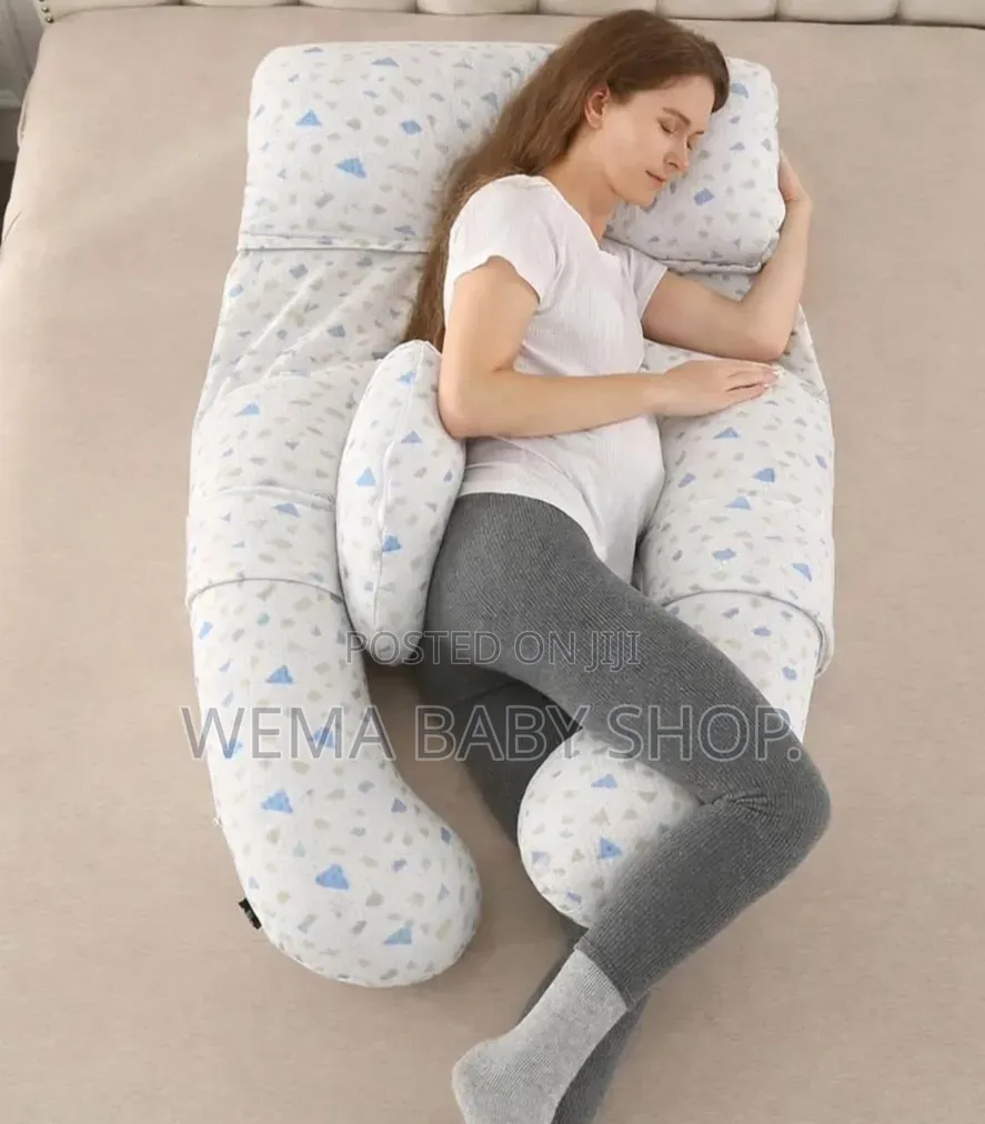 Ergonomic Bamboo Fibre U-Shape Pregnancy Pillow