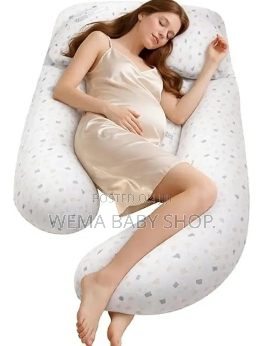 Ergonomic Bamboo Fibre U-Shape Pregnancy Pillow