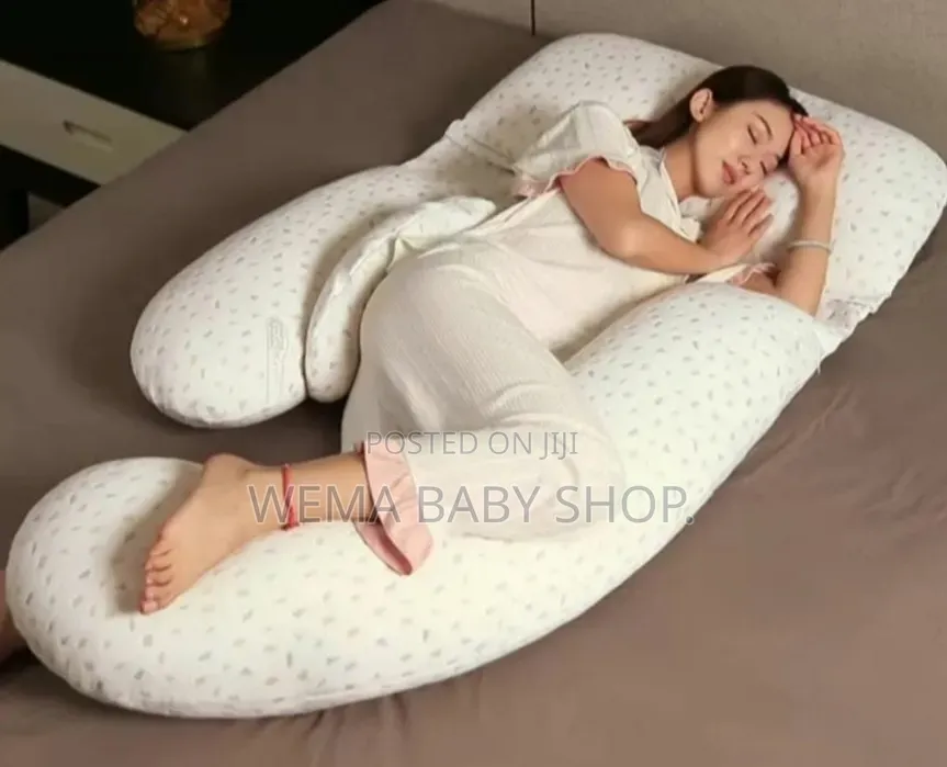 Ergonomic Bamboo Fibre U-Shape Pregnancy Pillow