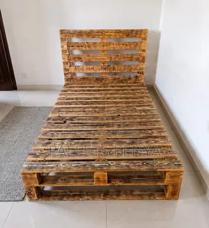 4×6 Pallet Bed – Durable Wooden Frame With Comfortable Support.Mnm