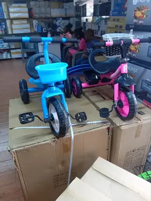 Flexi Kids Tricycle With Front Basket Rear Toy Storage –