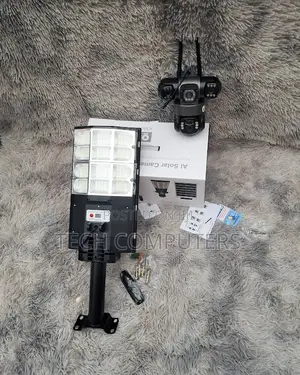 All-in-One 4g Solar CCTV Camera Floodlight With Smart Montoring System