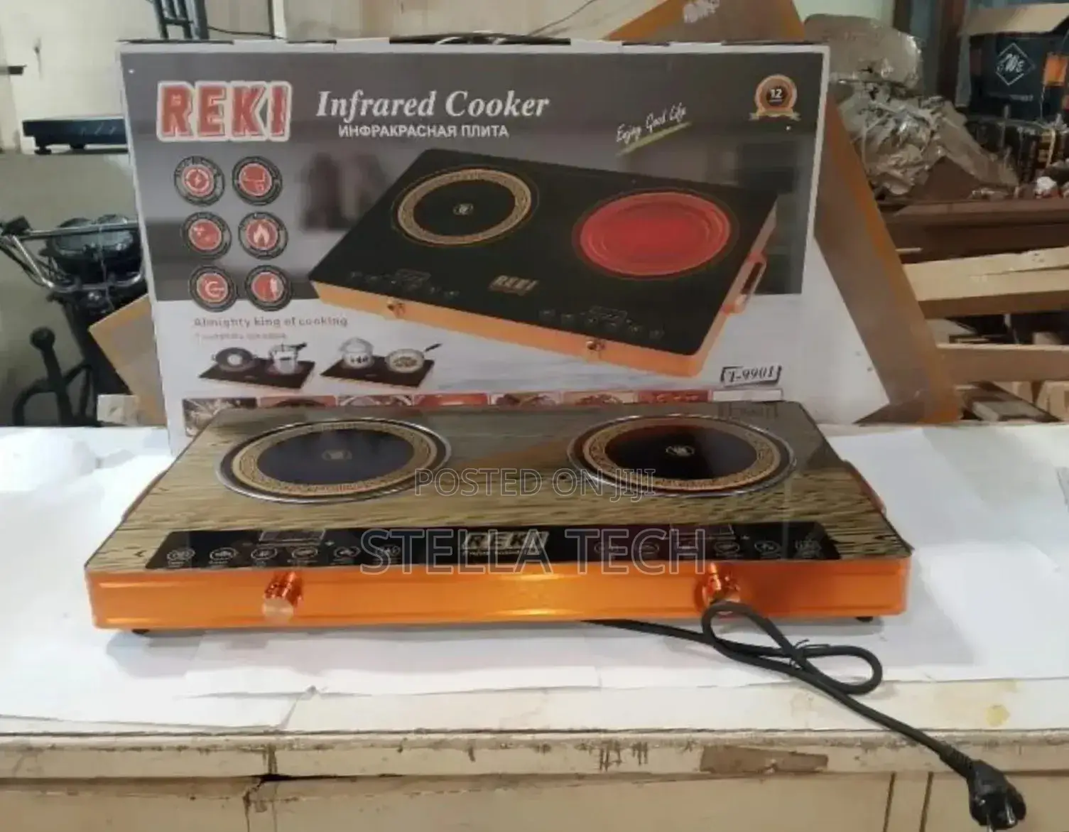 Reki Double Induction Cooker