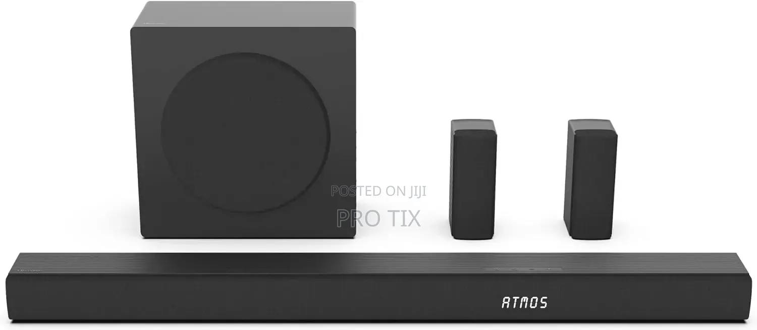 Hisense Ax5100q 5.1ch Wireless Soundbar 580watts