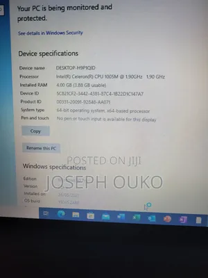 Laptop Toshiba Satellite C50A 4GB Intel Celeron HDD 500GB