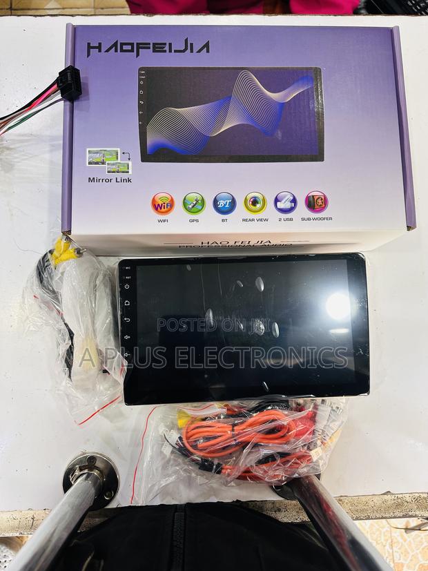 Car Android 9 Inch (4+64gb) With Fan + Reverse Camera – Free Support