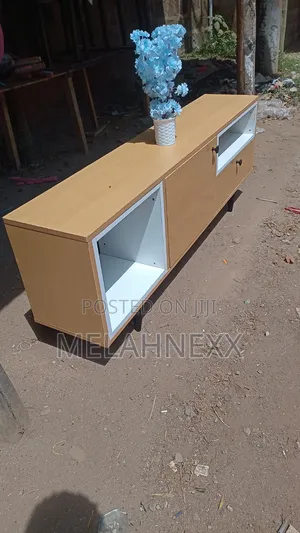 Beech White Combined Tv Stand
