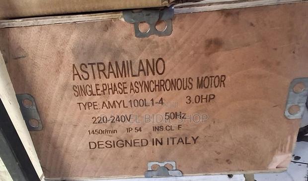 Astramilano Single Phase 3hp Electric Motor Low Speed