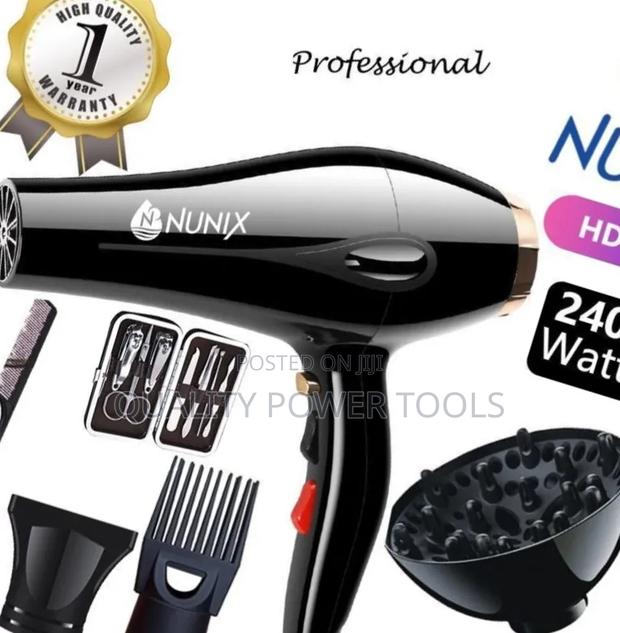 Nunix Professional Hair Blow Dryer and Straightener With 3 Mode
