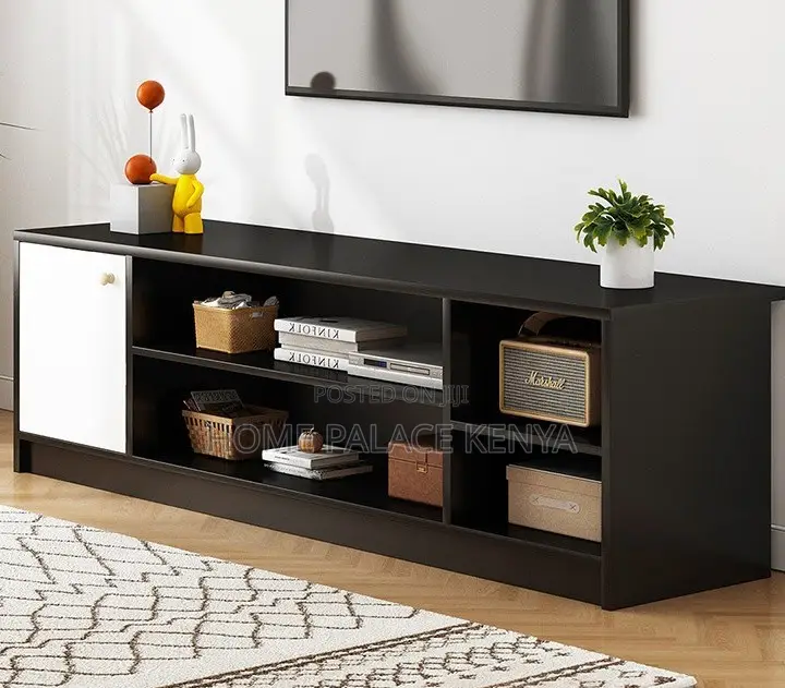 Tv Stand: Wooden Tv Cabinet With Floor-Standing Design