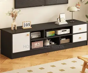 Tv Stand: Wooden Tv Cabinet With Floor-Standing Design