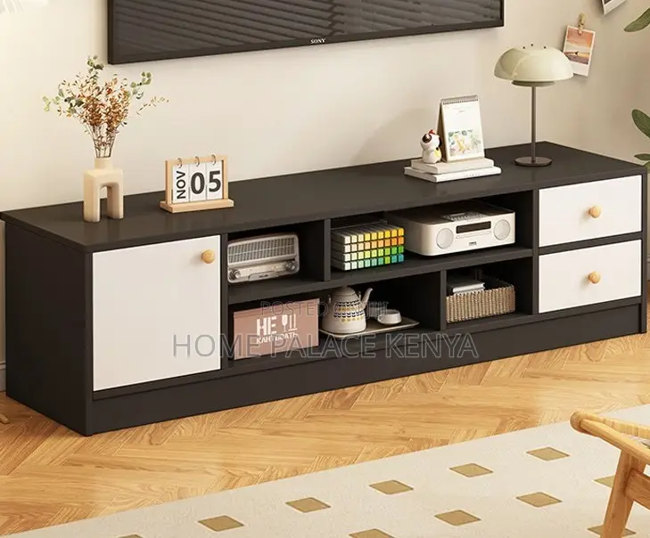 Tv Stand: Wooden Tv Cabinet With Floor-Standing Design