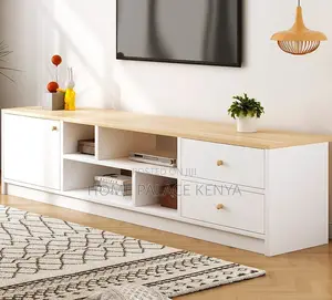 Tv Stand: Wooden Tv Cabinet With Floor-Standing Design
