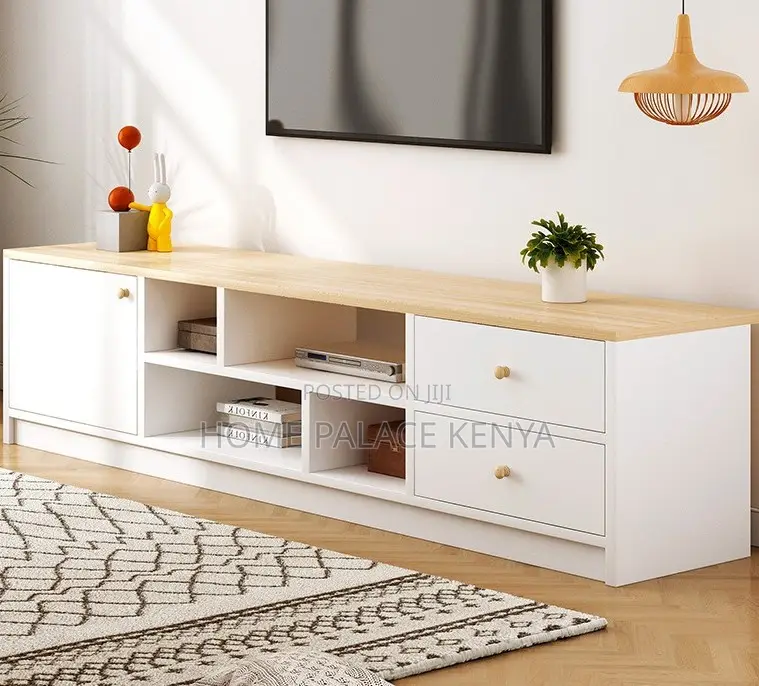 Tv Stand: Wooden Tv Cabinet With Floor-Standing Design