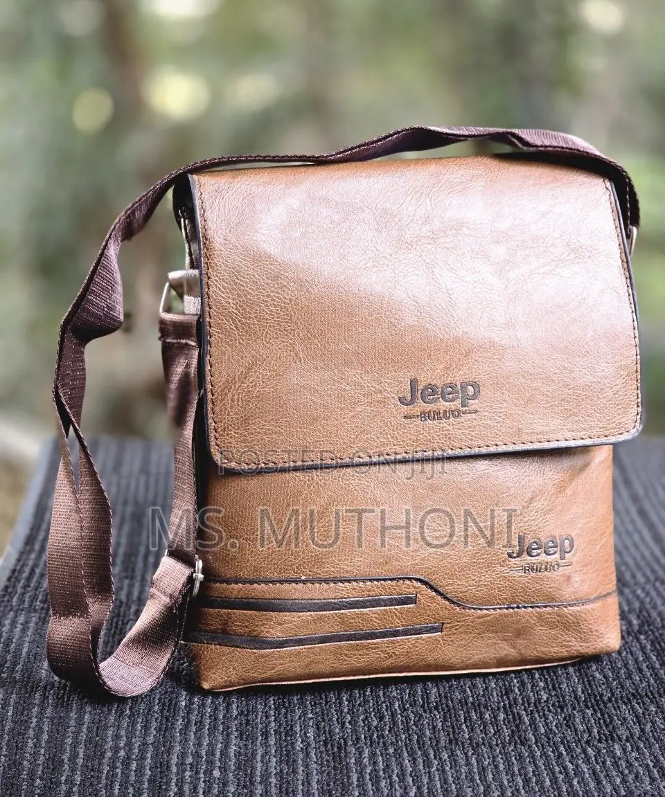 Quality Faux Leather Messenger-Style Shoulder Bag