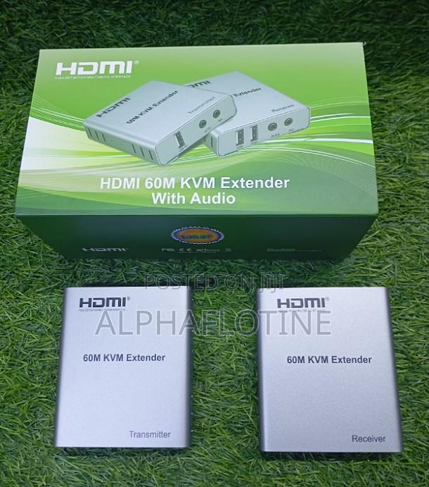 Quality 60m Usb KVM Hdmi Extender With Audio Ideal Transmit Signals