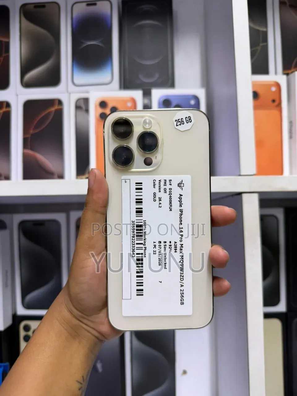 Apple iPhone 14 Pro Max 256 GB Gold