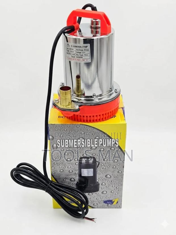 24v Dc Solar Submersible Water Pump - 250w High Pressure.