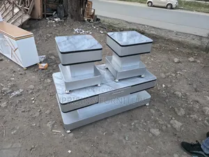 Table Gray With 2 Stools Marble Top Gray