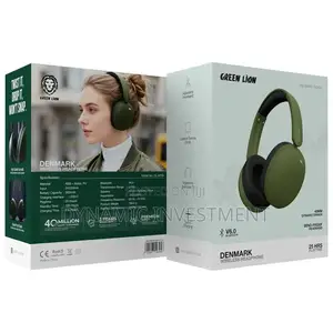 Green Lion Wireless Bluetooth Headphones 25 Hours of Playtime