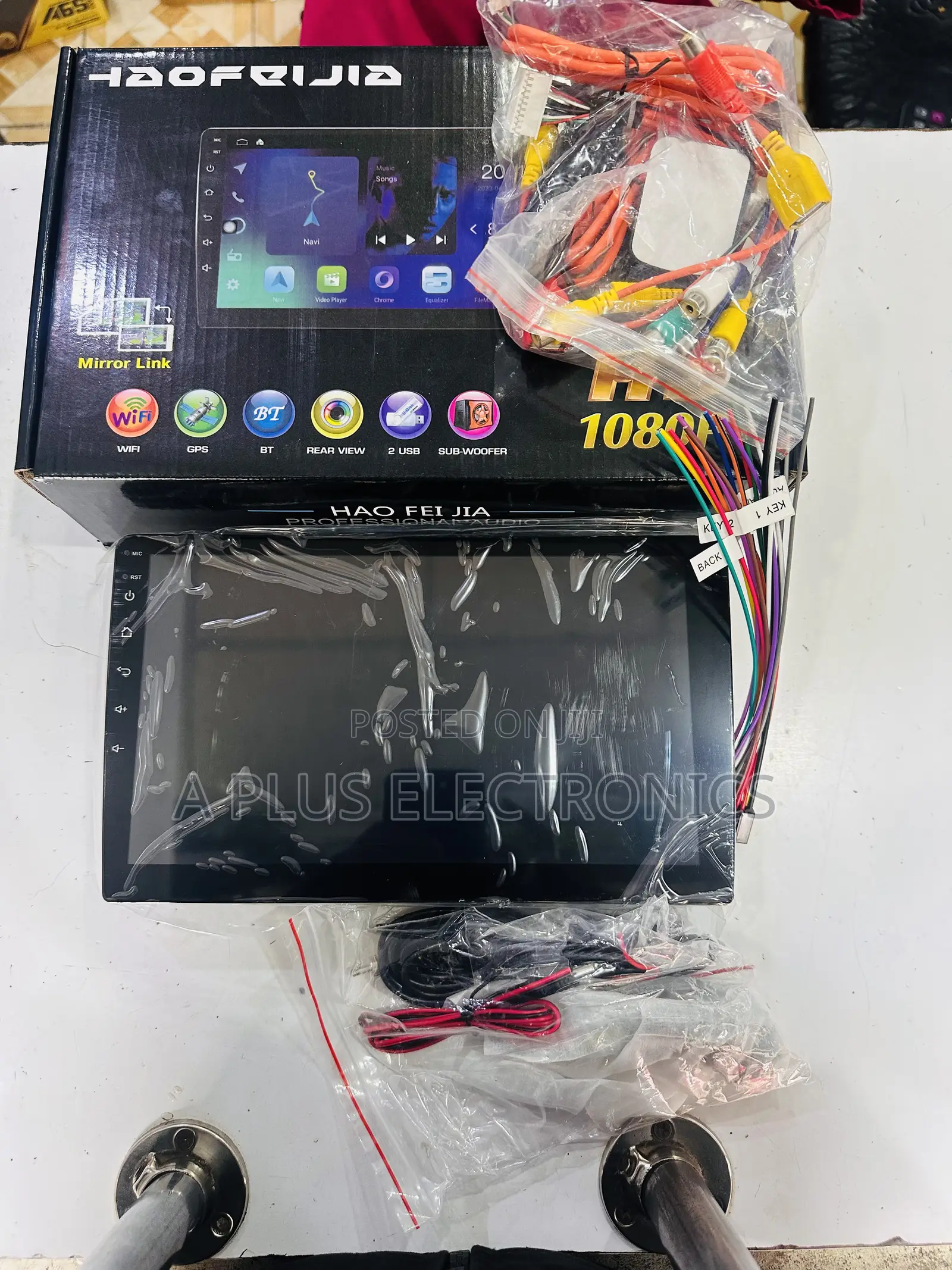 Android 10 Inch (4+64gb) With Fan + Reverse Camera – Car Multimedia