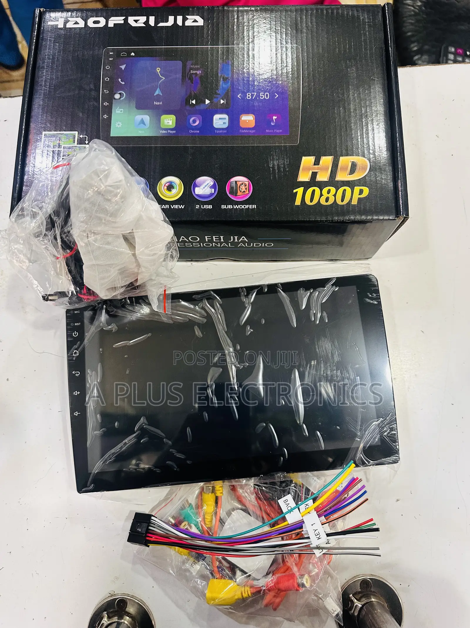 Android 10 Inch (4+64gb) With Fan + Reverse Camera – Smart Stereo