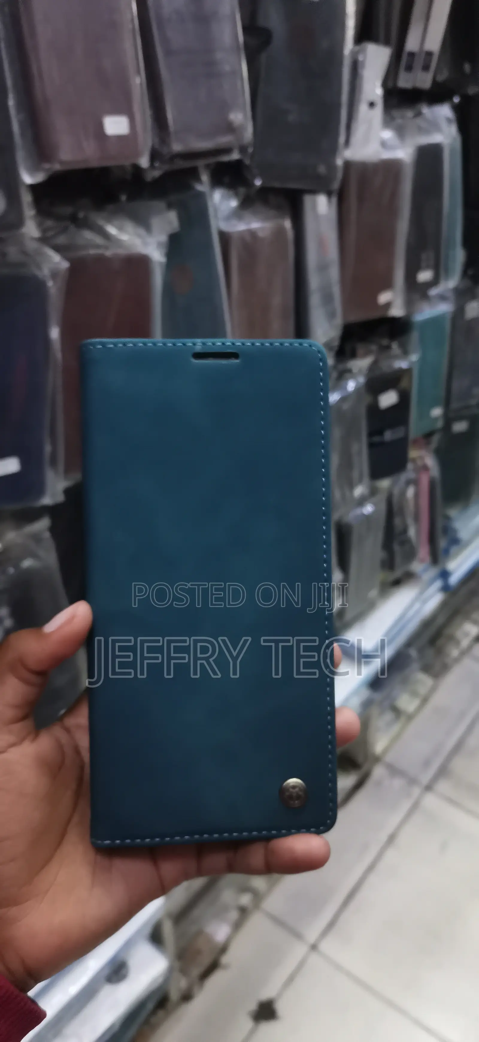 Samsung A15", High-Quality, Vintage-Style Pu Faux Leather Case