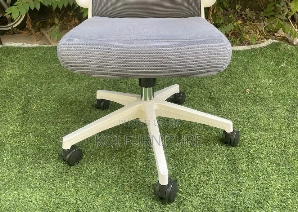 Office Chairs; Ergonomic Mid Backrest Office Fabric Chairs