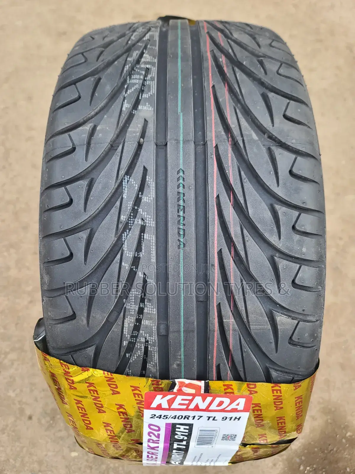245/40 R17 Kenda Tyres 91h Keiser Kr20