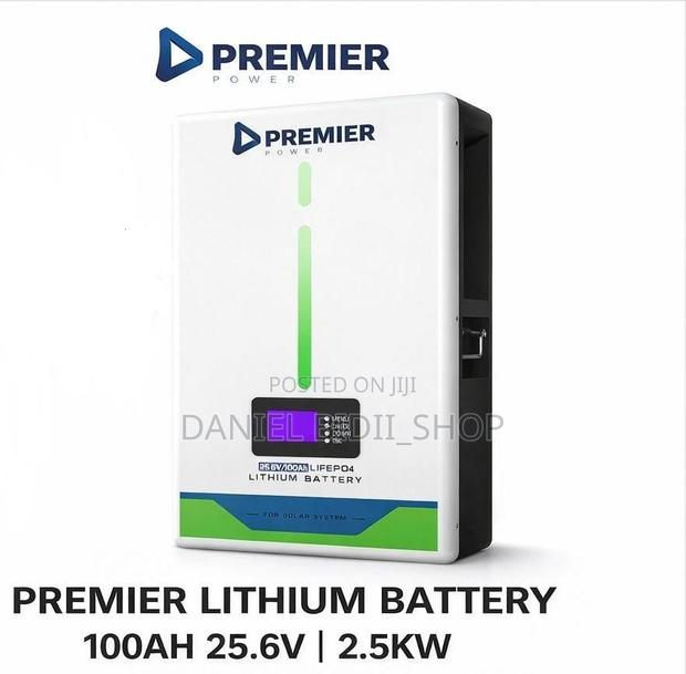 Premier Lithium Battery 2.5kw 25.6v