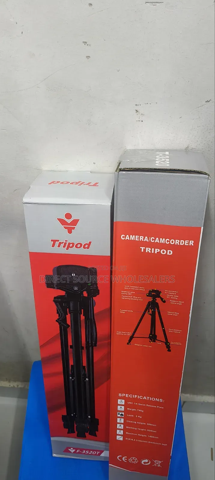 Weifeng Wt-3520 Camera and Smartphone Tripod
