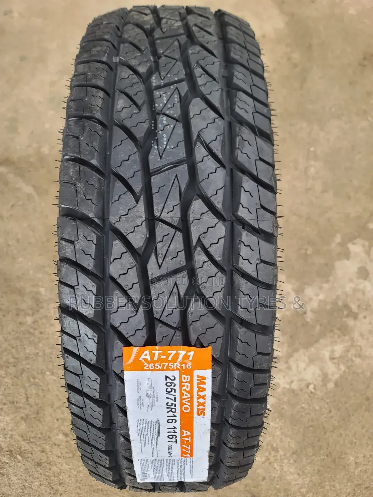 265 /75 R16 Maxxis Tyres 116t Bravo a/T771 (Made in Thailand)