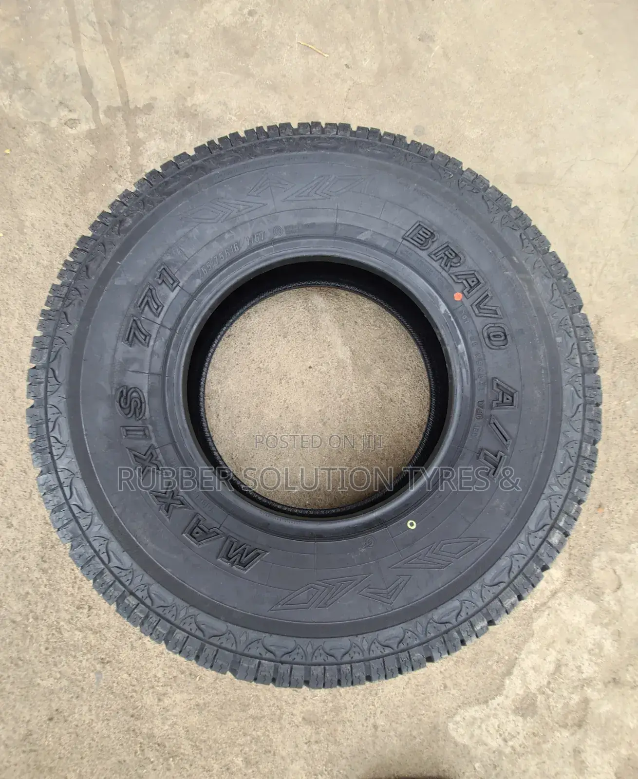 265 /75 R16 Maxxis Tyres 116t Bravo a/T771 (Made in Thailand)