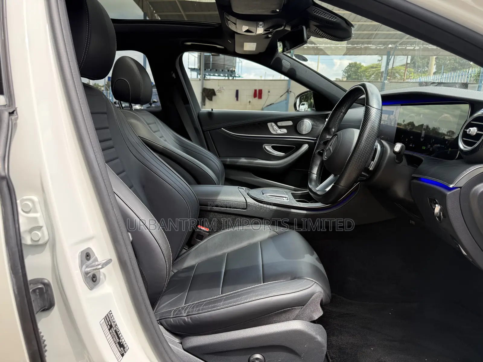 Mercedes-Benz E200 2020 White