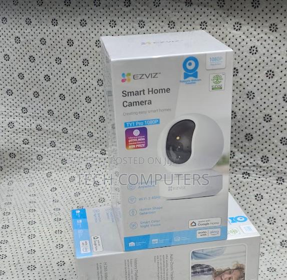 1080p Smart Home Security Camera With Pan and Tilt Control