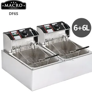 Nunix Macro Double Fryer Chips Fryer