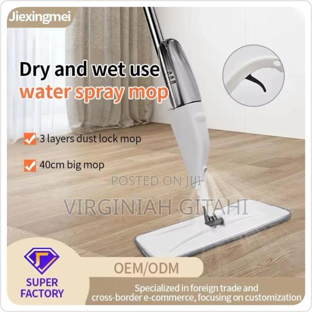 Wet Dry Use Water Spray Mop