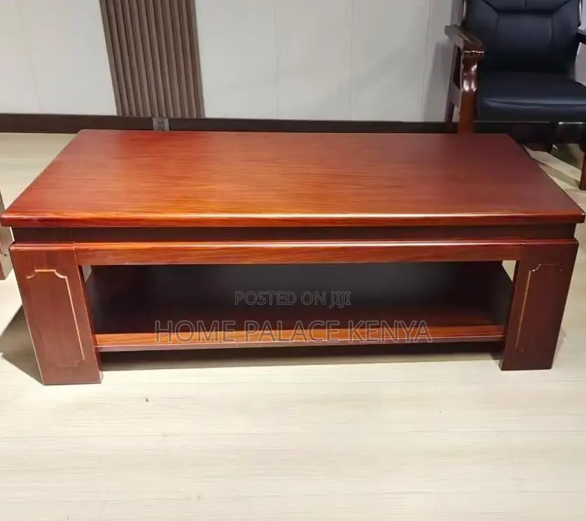 Coffee Table: Mahogany Modern Home Office Coffee Table