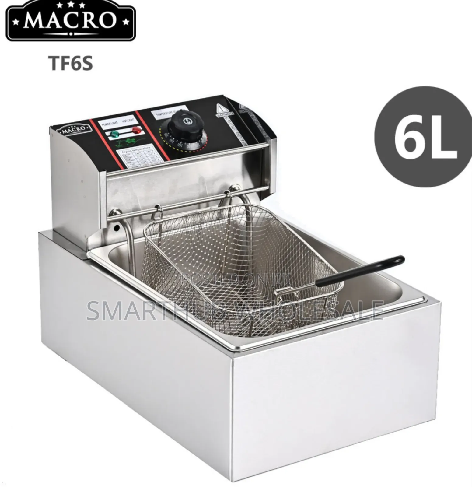 6 Litres Nunix Macro Single Fryer