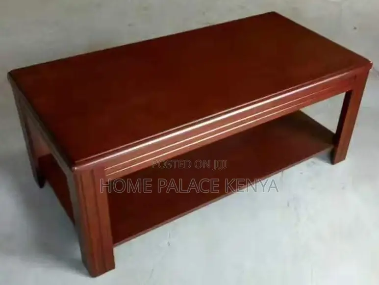 Coffee Table: Mahogany Modern Home Office Coffee Table