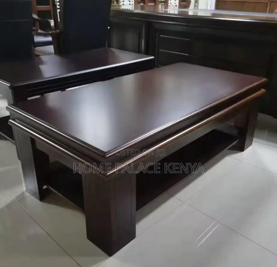 Coffee Table: Mahogany Modern Home Office Coffee Table