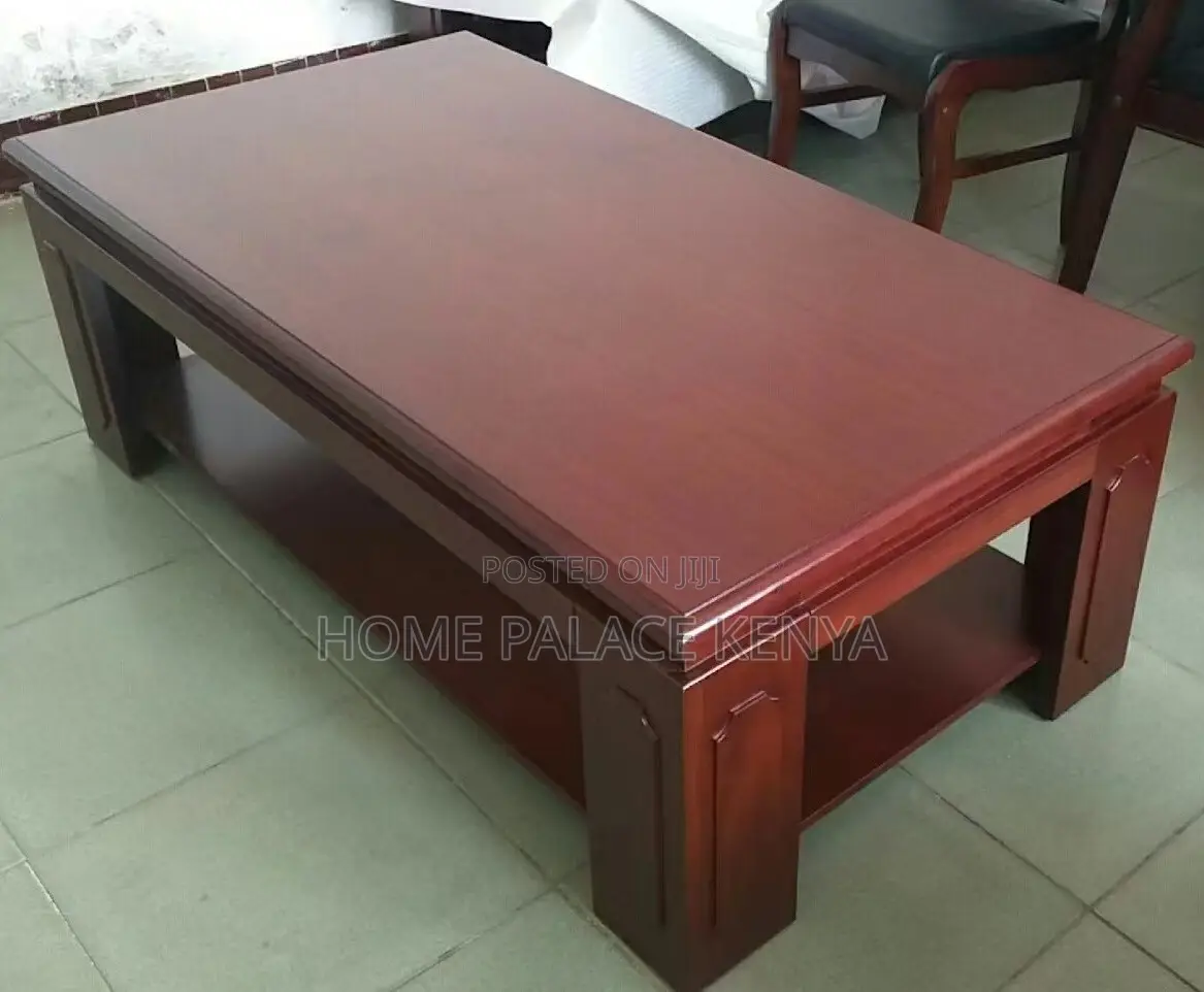 Coffee Table: Mahogany Modern Home Office Coffee Table