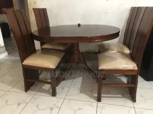 4 Seater Hardwood Dining Table