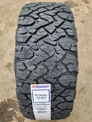 265/60r18 Bf Goodrich Tyres a/Tk03 All-Terrain
